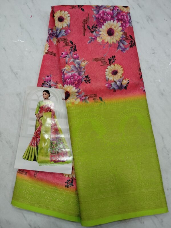 Fancy saree jute model saree
