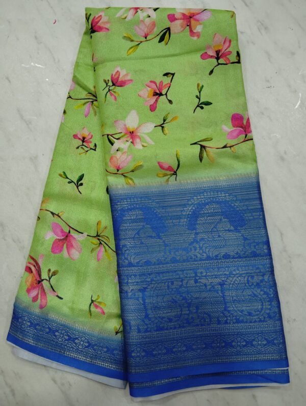 Fancy saree jute model saree