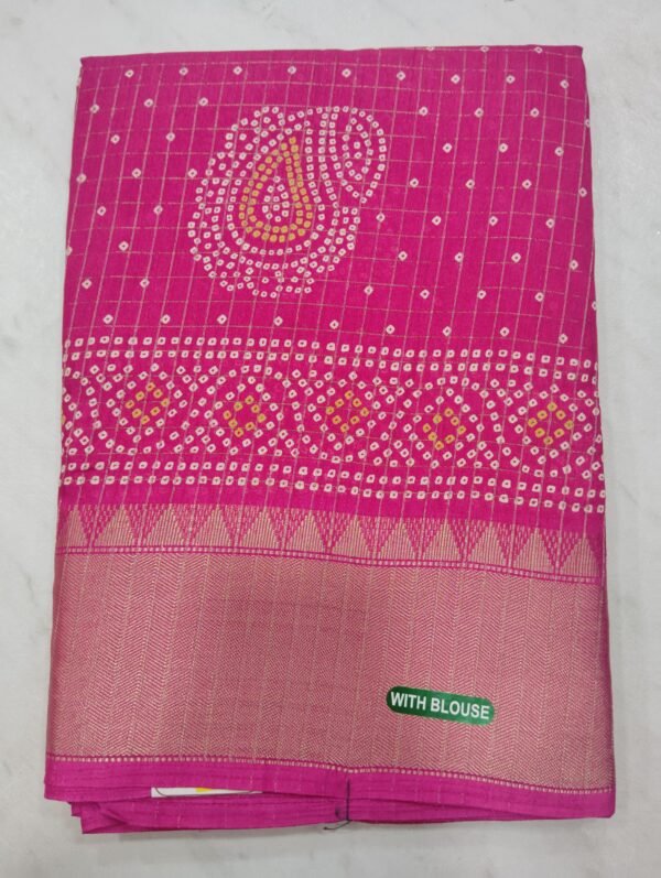 Lenin Cotton saree with border full sarees a work with blouse