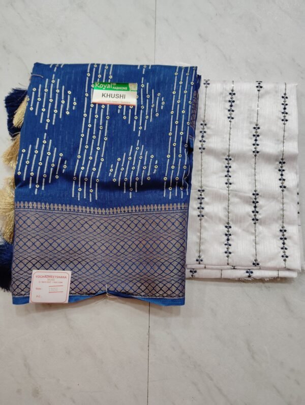 KHUSHI FANCY SAREE DESIGNER BLOUSE