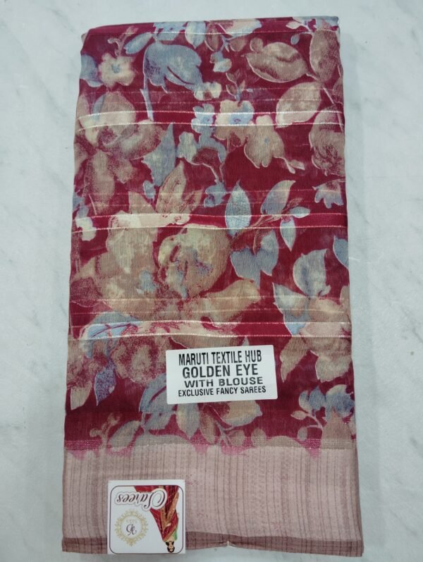 Golden Eye exclusive Fancy saree
