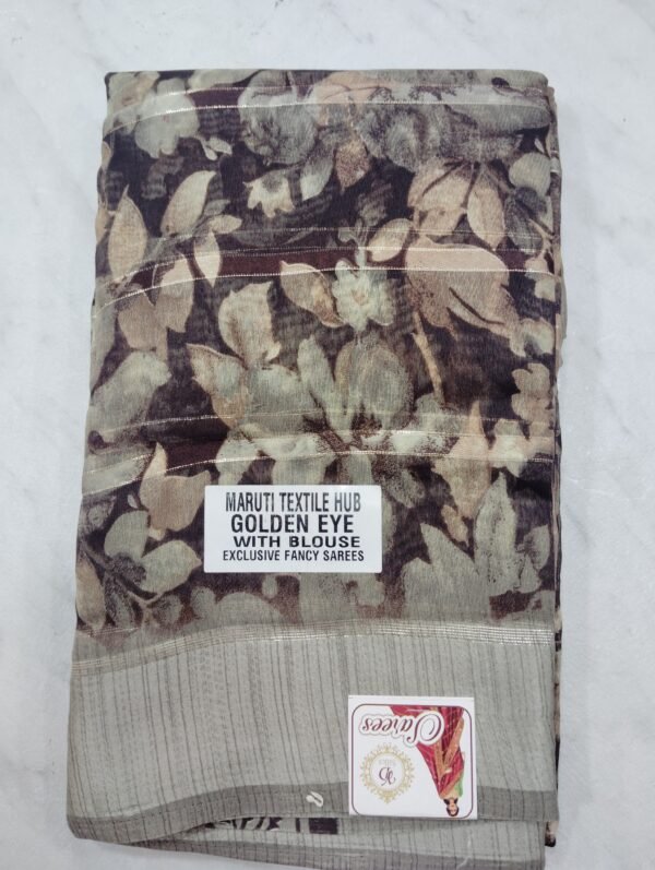 Golden Eye exclusive Fancy saree