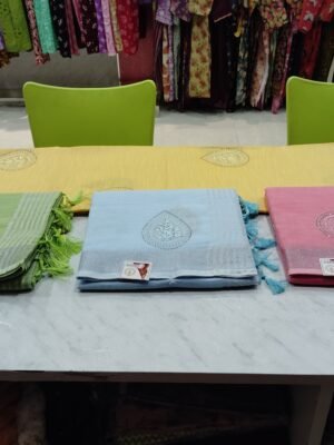 AKKRITI PURE LINEN COTTON SAREES