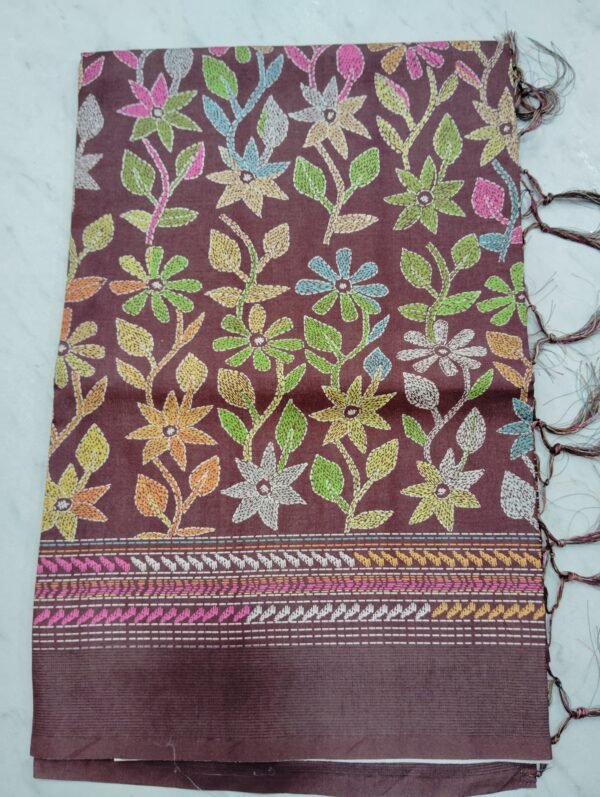 Kantha collections cotton printed sarees