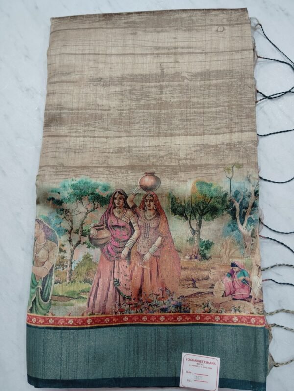 BAISHAKHI ART KALAMKARI FANCY SAREES