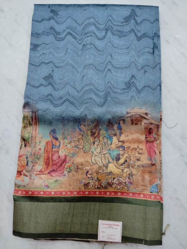 BAISHAKHI ART KALAMKARI FANCY SAREES
