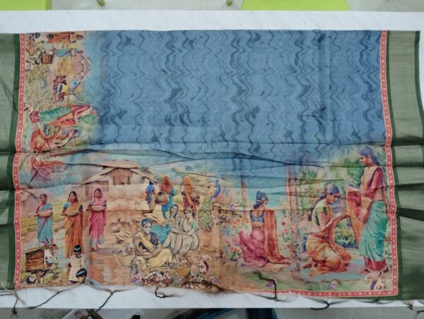 BAISHAKHI ART KALAMKARI FANCY SAREES
