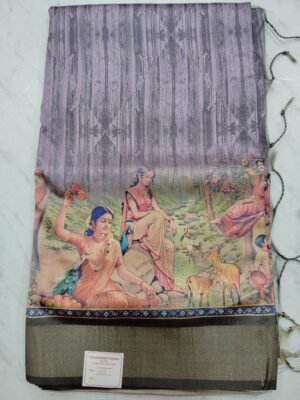 BAISHAKHI ART KALAMKARI FANCY SAREES