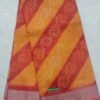 Linen cotton saree