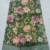 Linen cotton saree