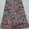 Linen cotton saree