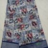 Linen cotton saree