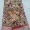 Linen cotton saree