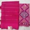 Fancy saree with separate embroiding blouse