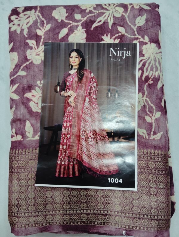 NIRJA fancy sarees